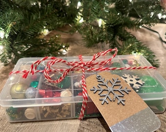 Zintuiglijke bak met kerstgeur
