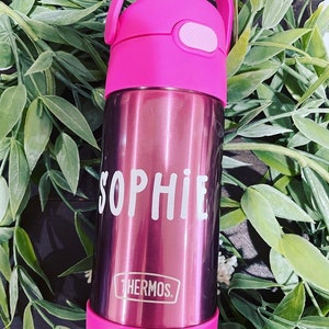 Personalized Thermos Kids Water Bottle