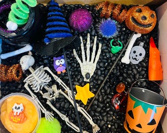 Halloween Themed Sensory Box