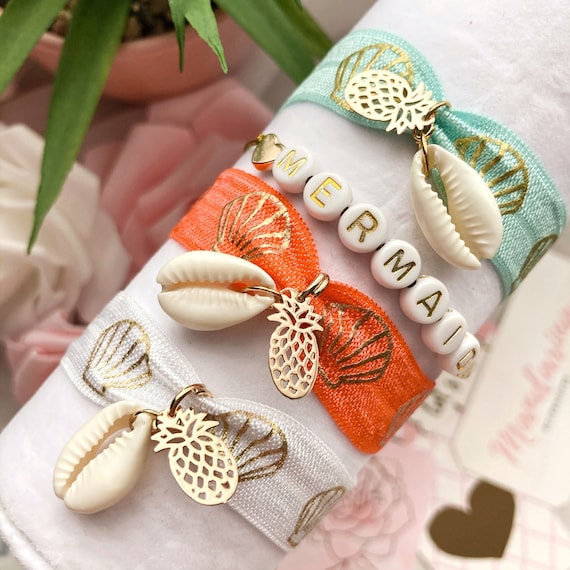 Elastic on sale ribbon bracelets