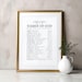 Names of God Poster, List of Yahweh in Old Testament, Christian Wall ...