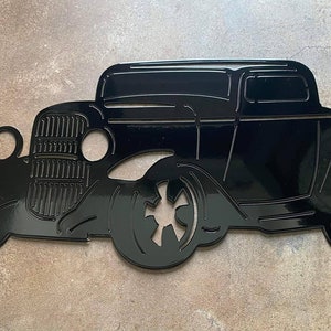 1932 Classic Ford Deuce Metal Sign, Man Cave Garage, Wall Hanging Car Lover, Car Show Gift for Him, Father&#39;s Day, Christmas Gift