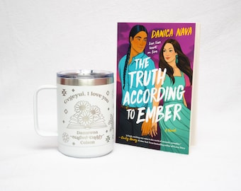 Officially Licensed The Truth According to Ember Romance Coffee Mug, 15 oz Insulated Danica Nava Native Romance Mug Merch