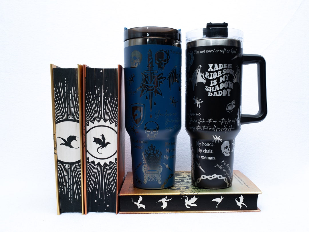 Officially Licensed Fourth Wing Iron Flame Xaden Riorson Tumblers