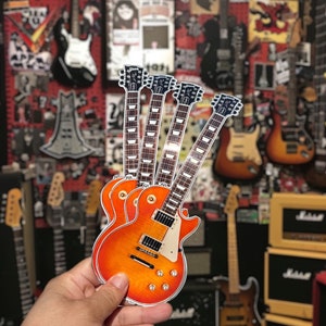 Sticker Gibson Les Paul étanche et anti-rayures.