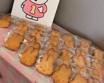 ミッフィーバニークッキーカッター - 3サイズ (3インチ、4インチ、5インチ、6インチ) - ベーキングやクラフトに最適