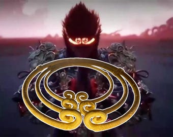 Sun Wukong Cosplay Headpiece - Lightweight 3D Printed PLA Monkey King Headband
