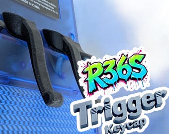 R36S Trigger Keycap Mod - Snap-On L2/R2 Upgrade | PETG | Disassembly Tool Included