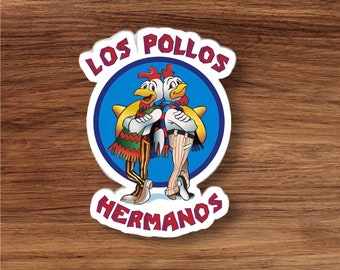 Los Pollos Hermanos vinyl stickers,  made in USA ***free domestic shipping***