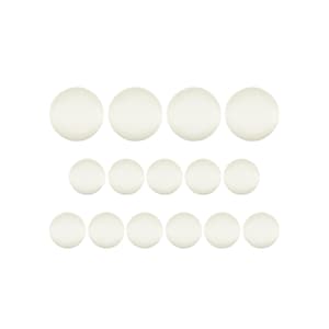 Tuxedo Suit Buttons, Ivory Satin, Handmade using Button Mold Press Machine