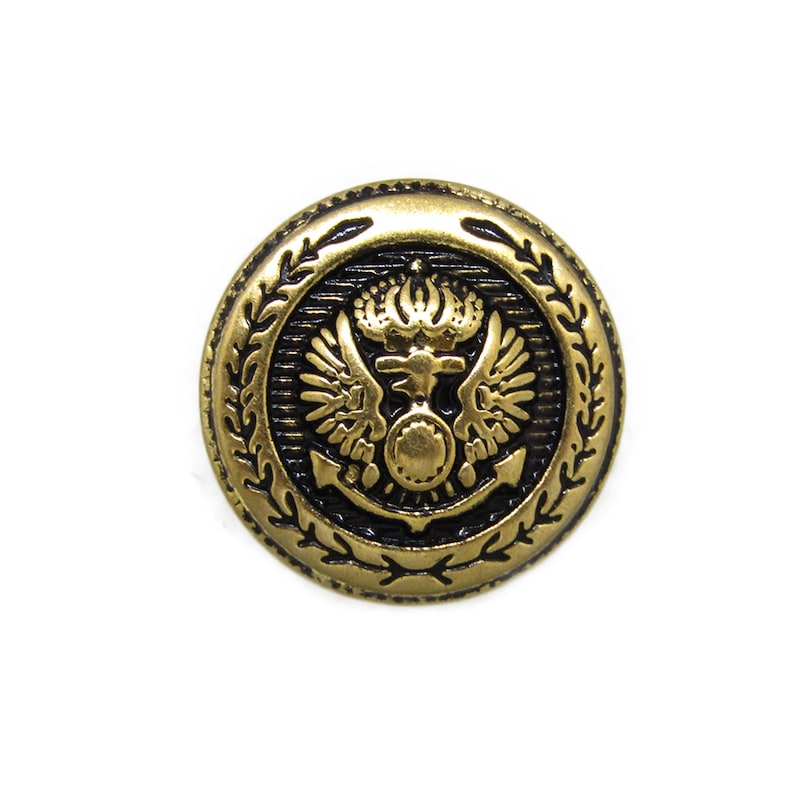 ButtonMode Presidential Design Metal Blazer Buttons image 4