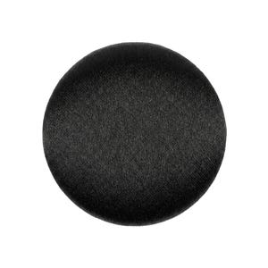 Boutons de costume de smoking de créateur, satin noir de qualité supérieure, faits à la main à l'aide d'une presse à mouler les boutons image 6