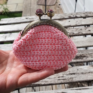 Crochet Kisslock Base ronde Porte-monnaie Modèle PDF