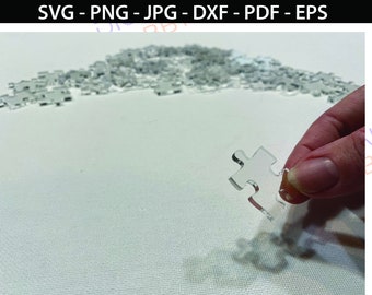 WTF Jigsaw Puzzle - No Identical Pieces, Laser Cut File (Digital Download)