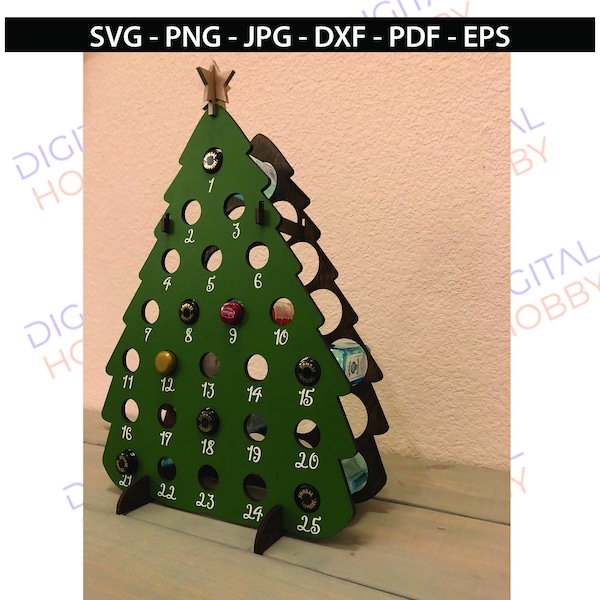 Nip Advent Calendar Cut File Etsy