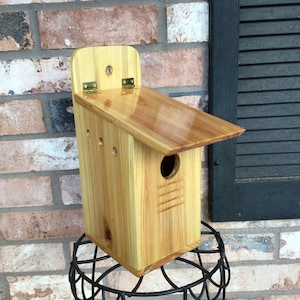 Handcrafted Cedar Bluebird House