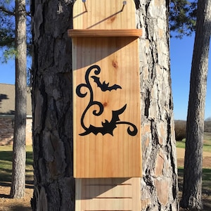 Handcrafted Small One Chamber Bat House