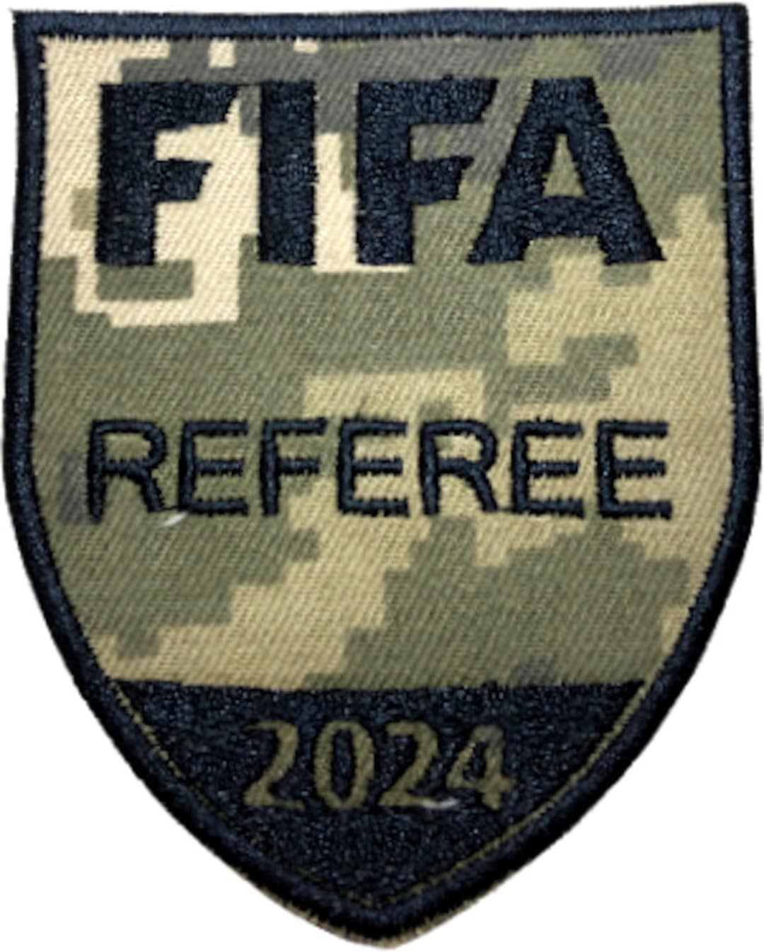 FIFA Referee 2024 Patch Military Made in Ukraine Etsy