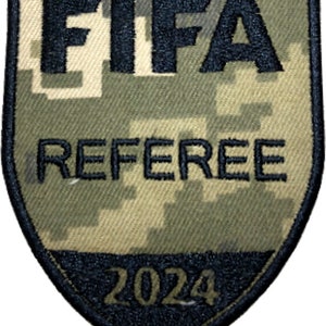 FIFA Referee 2024 Patch Military Made in Ukraine