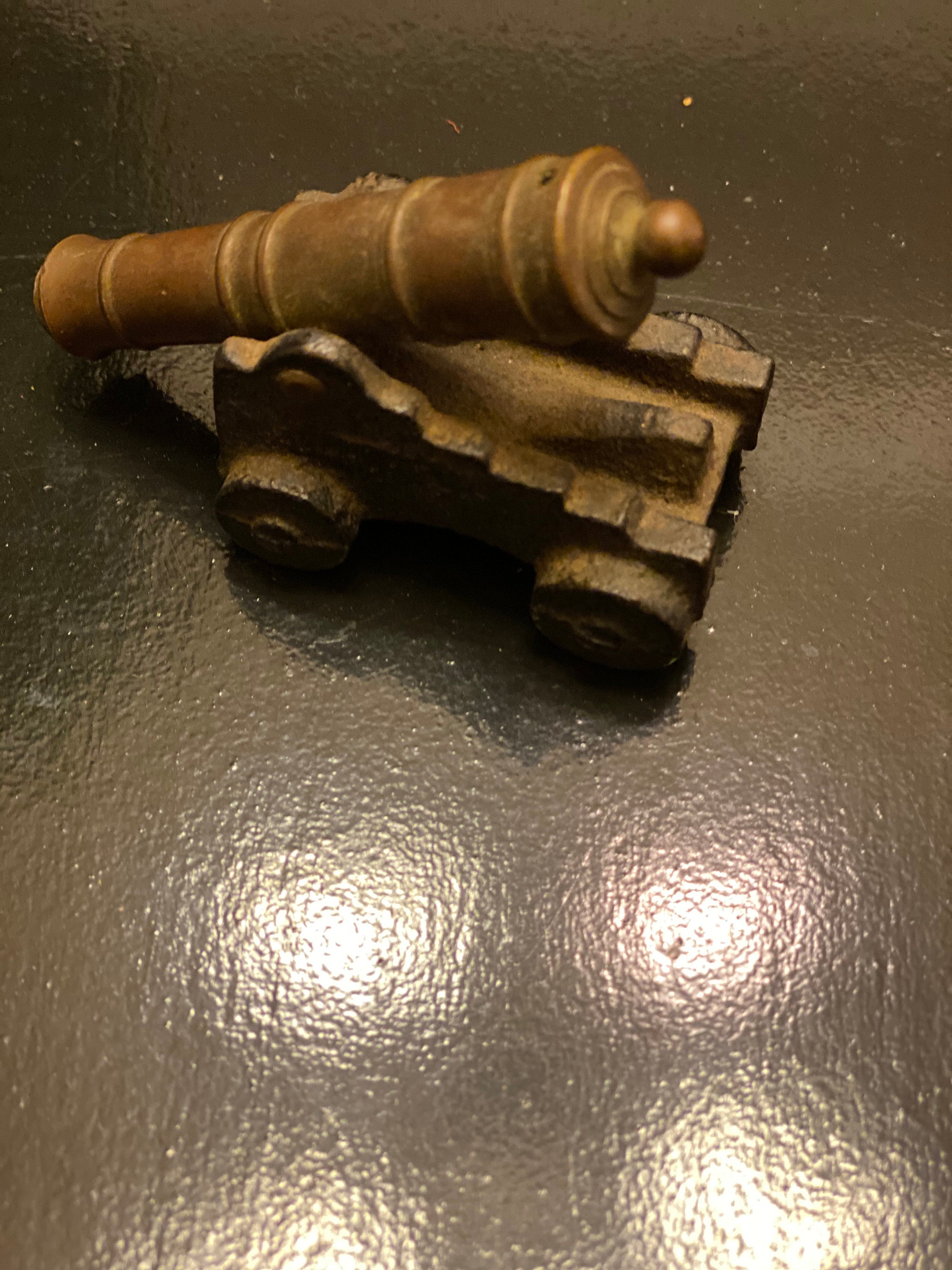 Vintage USS Constitution Brass and Cast Iron Toy Etsy