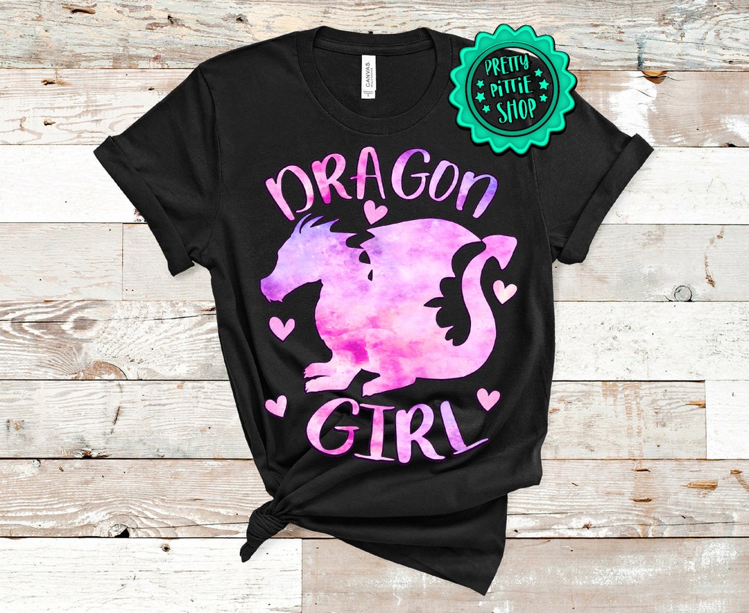 Dragon Girl Shirt, Just a Girl Who Loves Dragons Shirt, Dragon Lover ...