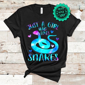 Just a girl who loves Snakes shirt, Snake lover shirt, Snake kids Tee, Snake shirt for girls, girls Snakes shirt, Snake lover gift