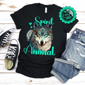 Wolf Spirit Animal, Just a girl who loves wolves shirt, wolf lover gift, Wolf gift, Wolf Girl TShirt, Wolves Kids Shirt, Gift For Wolf Lover