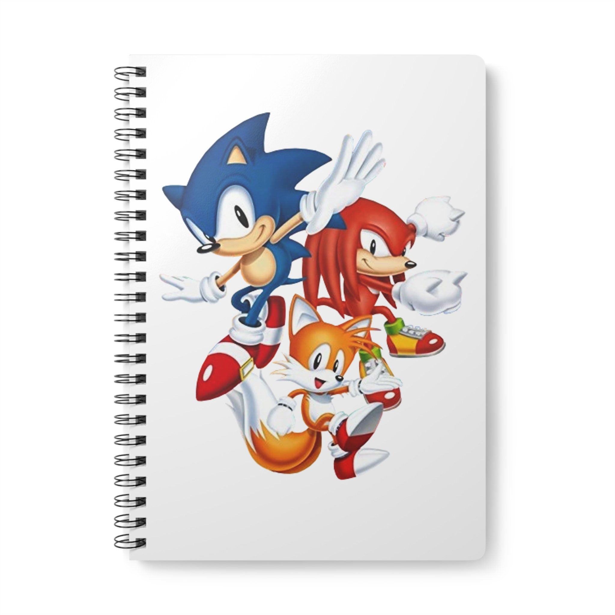 Super Sonic from the Sonic The Hedgehog 2 Movie Digital Print Spiral  Notebook for Sale by AniMagnusYT