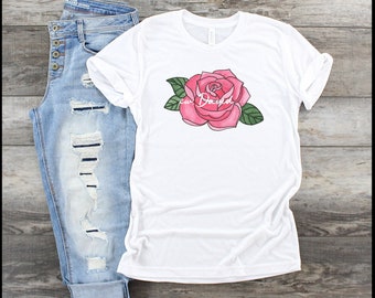 Ew David Crew Collo Camicia - Ew David Camicia - Divertente TShirt - Ew David TShirt - Ew David - David Rosa Camicia - Divertente Tshirt Donne - Rose TShirt