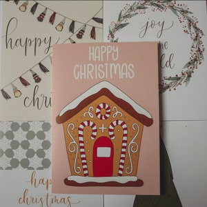 Paquete de tarjetas navideñas de 5