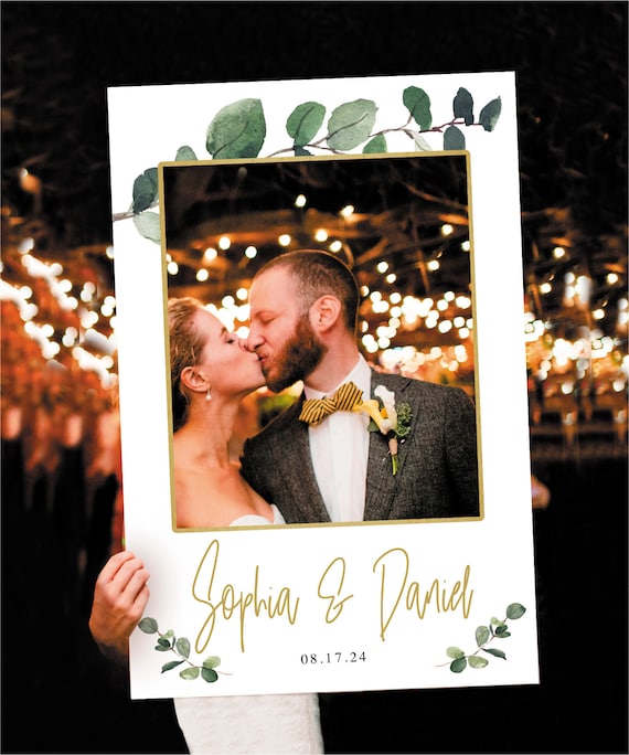 Eucalyptus, Greenery, Photo Prop Frame, Wedding Photo Props