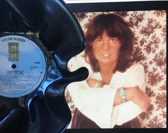 Vinyl Record Bowl Don't Cry Now • Linda Ronstadt • 1973 Southern California WOW
