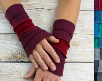 Manchetten polswarmers armwarmers handwarmers wollen handwarmers wintervilt dames volwassenen