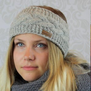 4 Stück Stirnbänder Winter – Gestrickt, Breit, Elastisch Für Damen, Hält Ohren Warm