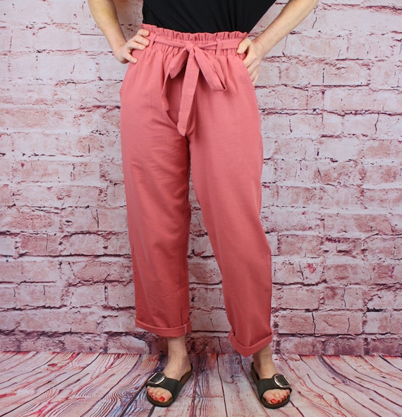 Black petite pants for women 2024 new casual pants slim nine-point mother  harem pants large size fat mm carrot pants