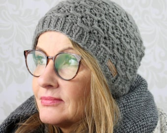Cappello di lana, cappello di lana caldo invernale, berretto invernale da donna, berretto da adulto