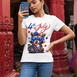 4th of July PNG | Patriotic Sublimation Design | Independence Day Shirt Digital Download