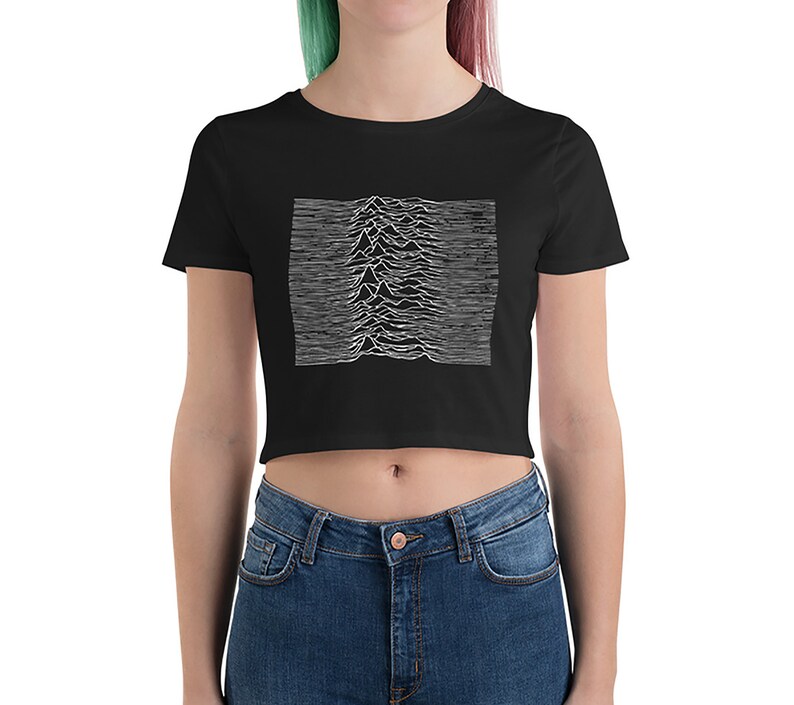Love Will Tear Us Apart Shirt TShirt Unknown Pleasures Joy Division Crop Top