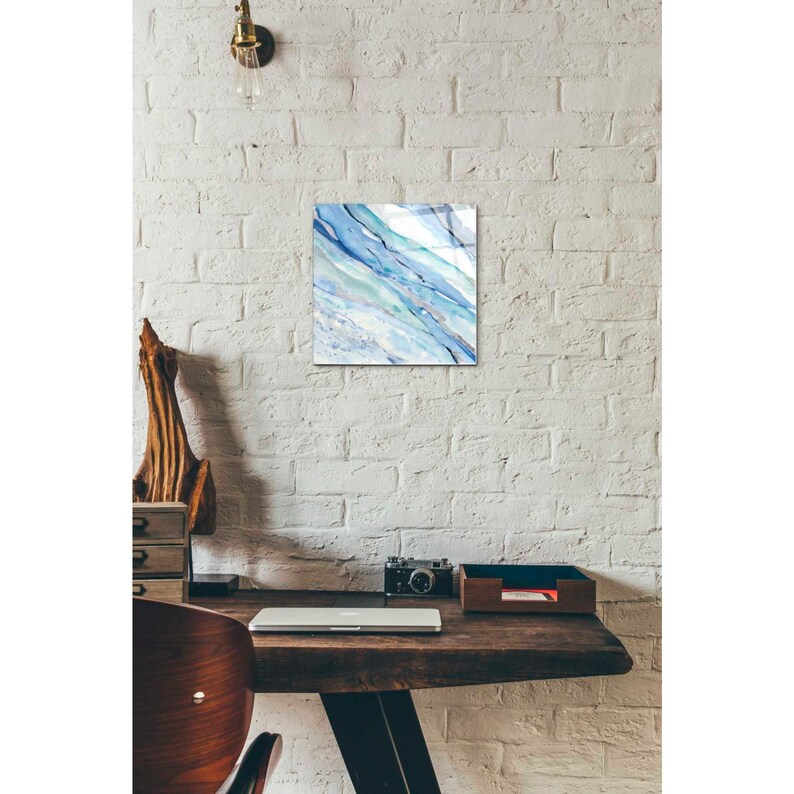 Acrylic Glass Wall Art /'Silver Spring I/' by Albena Hristova