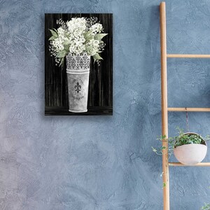 Acrylic Glass Wall Art 'punched Tin Floral I' by Cindy Jacobs - Etsy