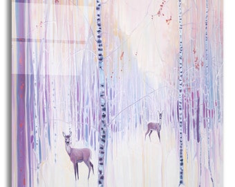 Acrylic Glass Wall Art 'Spirits Of Winter' by Gill Bustamante