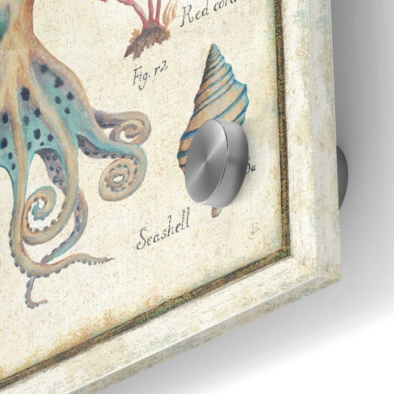 Acrylic Glass Wall Art /'Oceanography I/' by Daphne Brissonet
