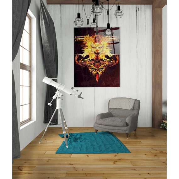 Acrylic Glass Wall Art 'trickster' by Michael Stewart - Etsy