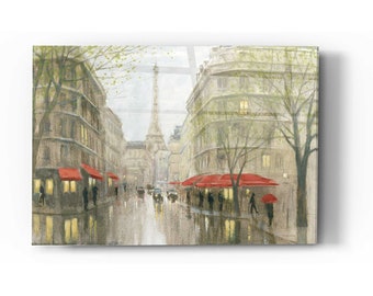 Acrylic Glass Wall Art 'Impression of Paris' by Myles Sullivan