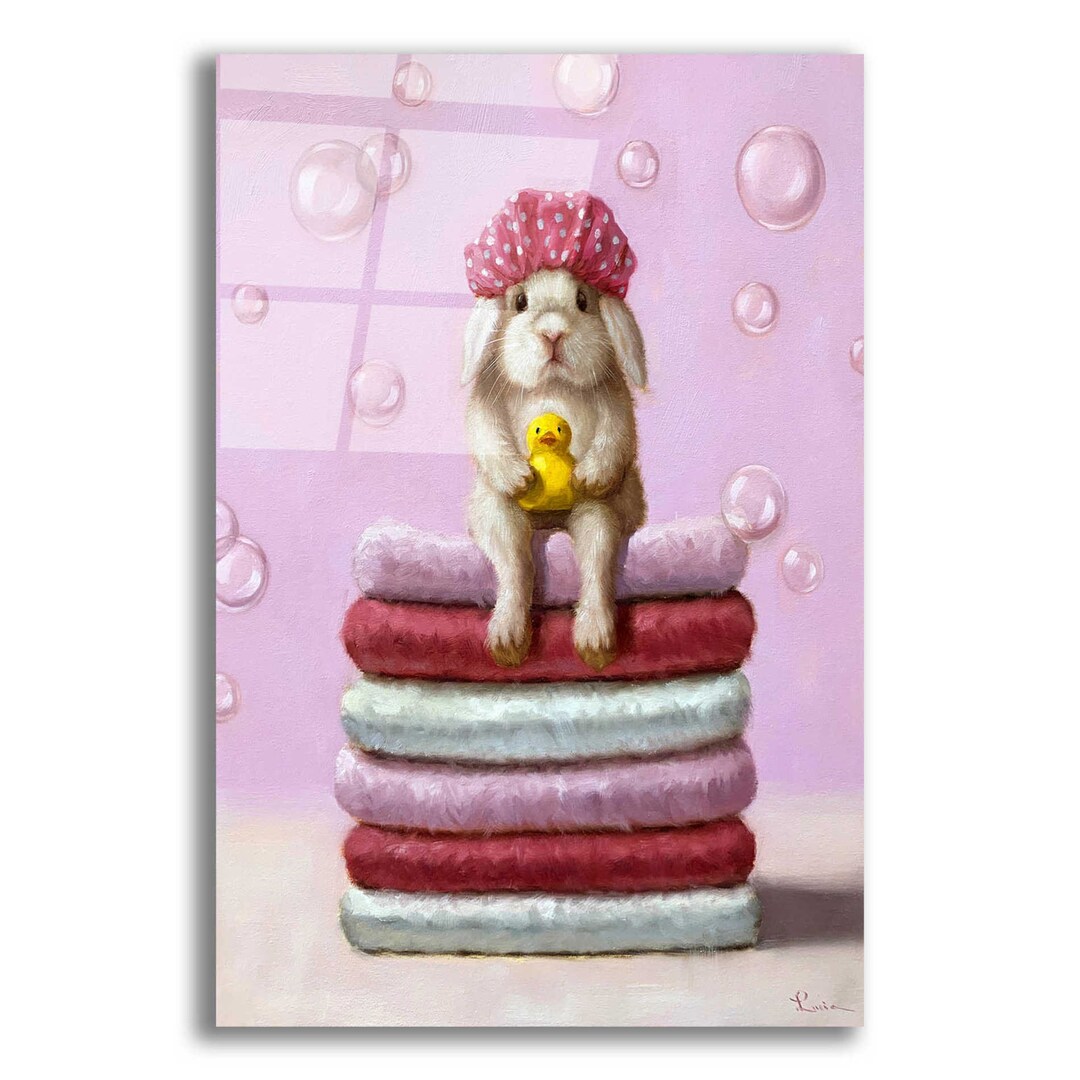 Acrylic Glass Wall Art 'bath Day' by Lucia Heffernan Etsy