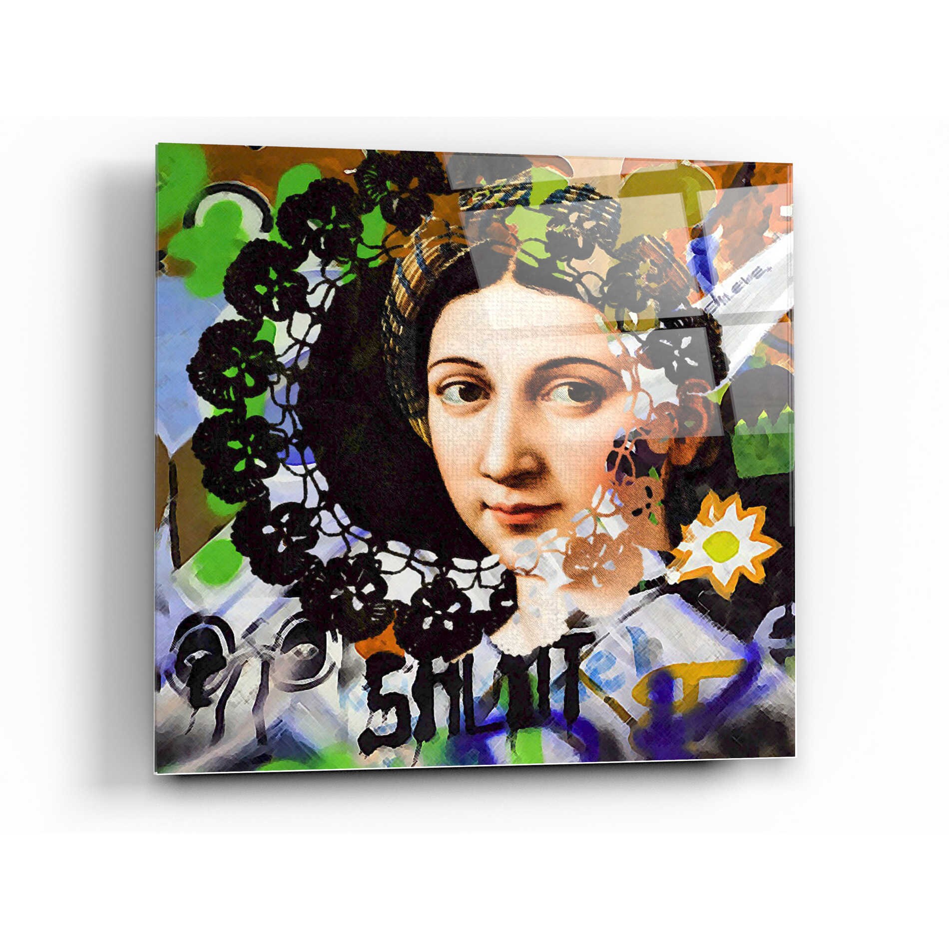 Acrylic Glass Wall Art 'classic Graffiti 3' by Karen Etsy