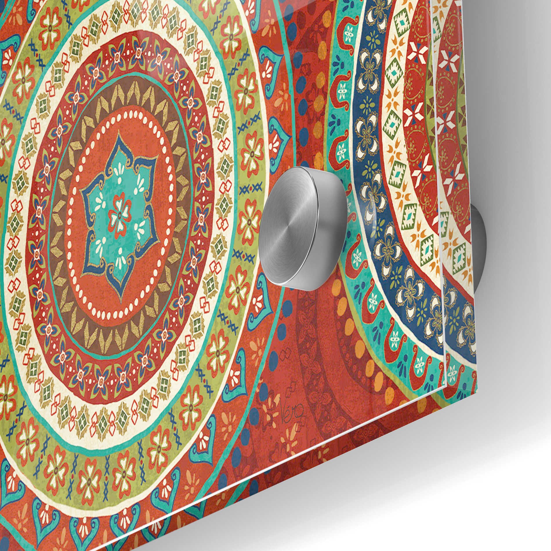 Acrylic Glass Wall Art ‘mexican Fiesta VII’ by | Etsy