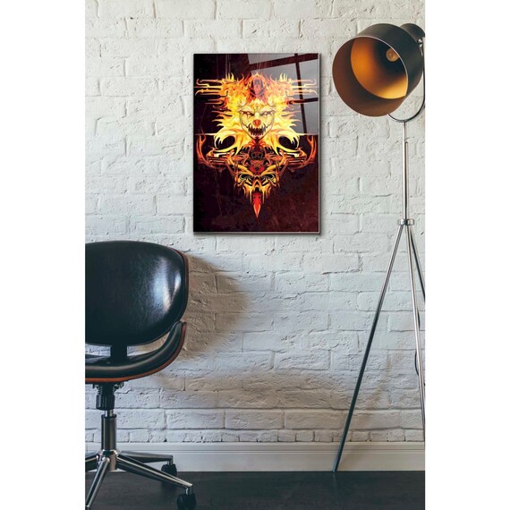 Acrylic Glass Wall Art 'trickster' by Michael Stewart - Etsy