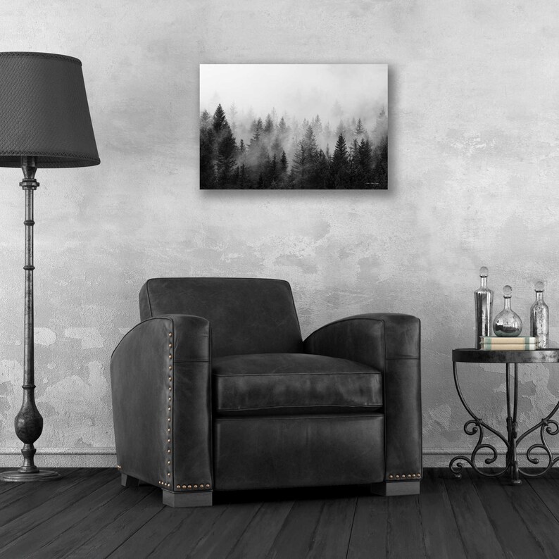 Acrylic Glass Wall Art 'forest' by Seven Trees Design Etsy