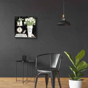 Acrylic Glass Wall Art 'tulips and Scales' by Cindy Jacobs - Etsy